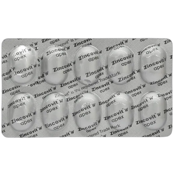 zincovit w tablet 10's